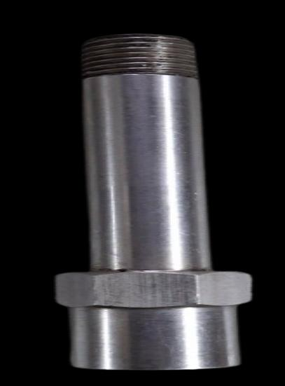 Machined flanged spindle component